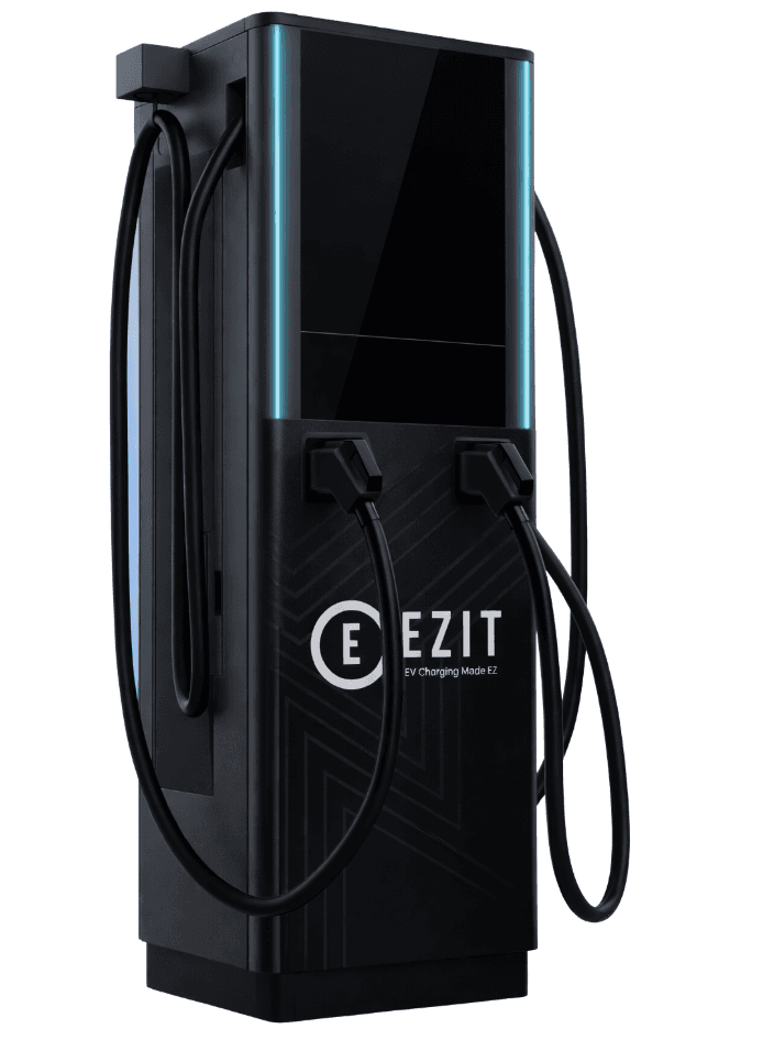 EZIT 360 kW CCS-2 DC fast EV charger for commercial sites